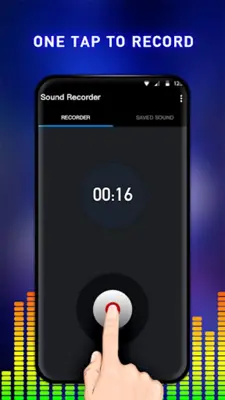 Voice Recorder Sound Recorder android App screenshot 1